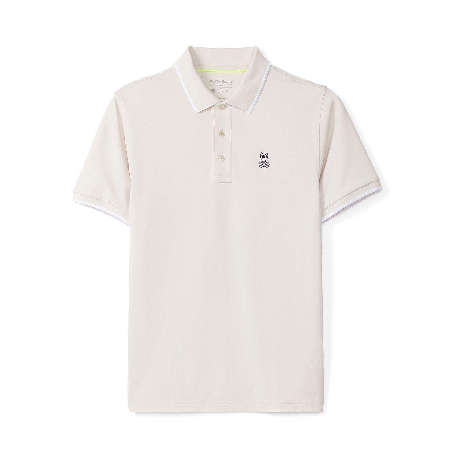 Psycho Bunny Men's Dover Sport Polo - Natural Linen