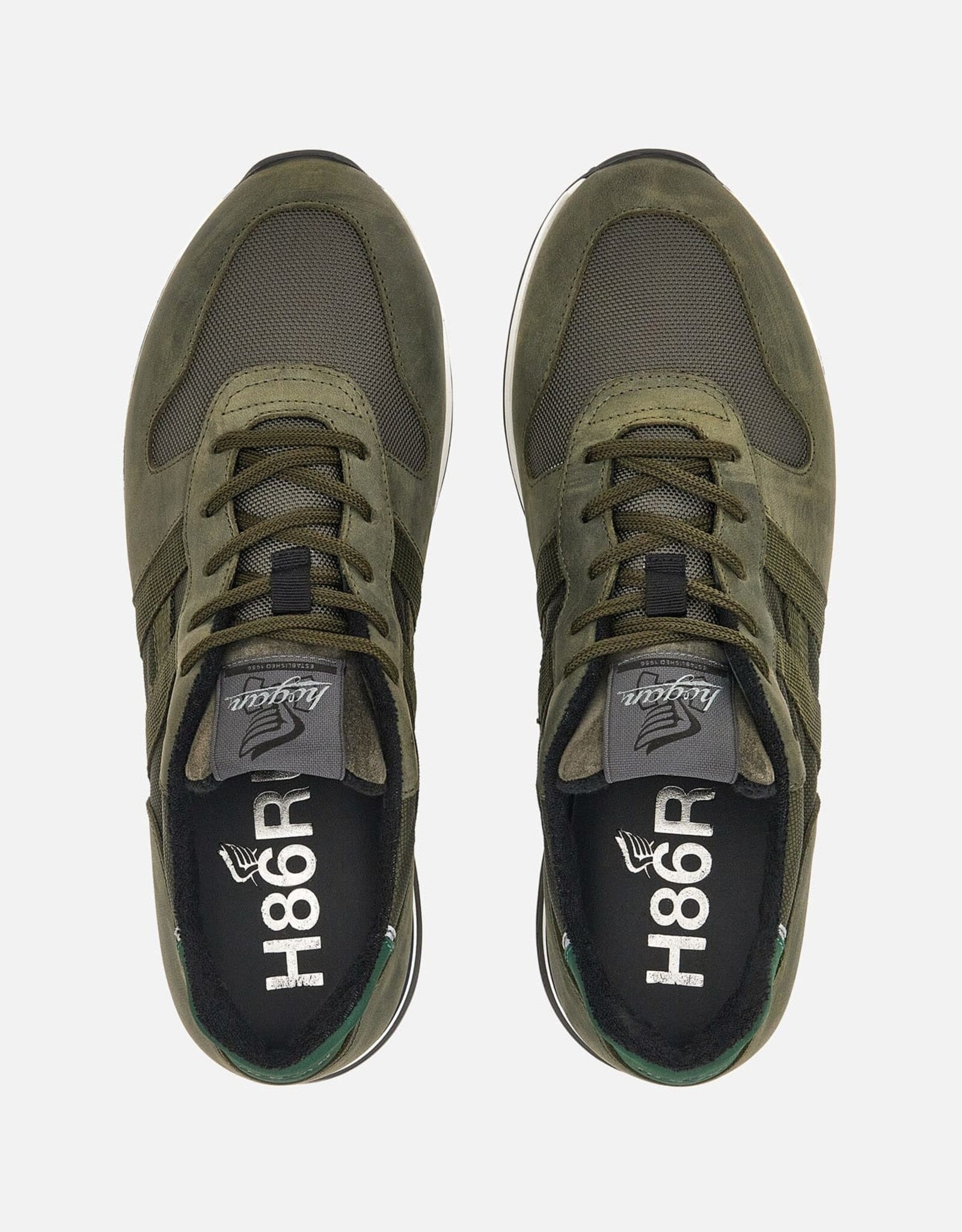 Hogan H383 Sneaker - Olive – EUROMODA